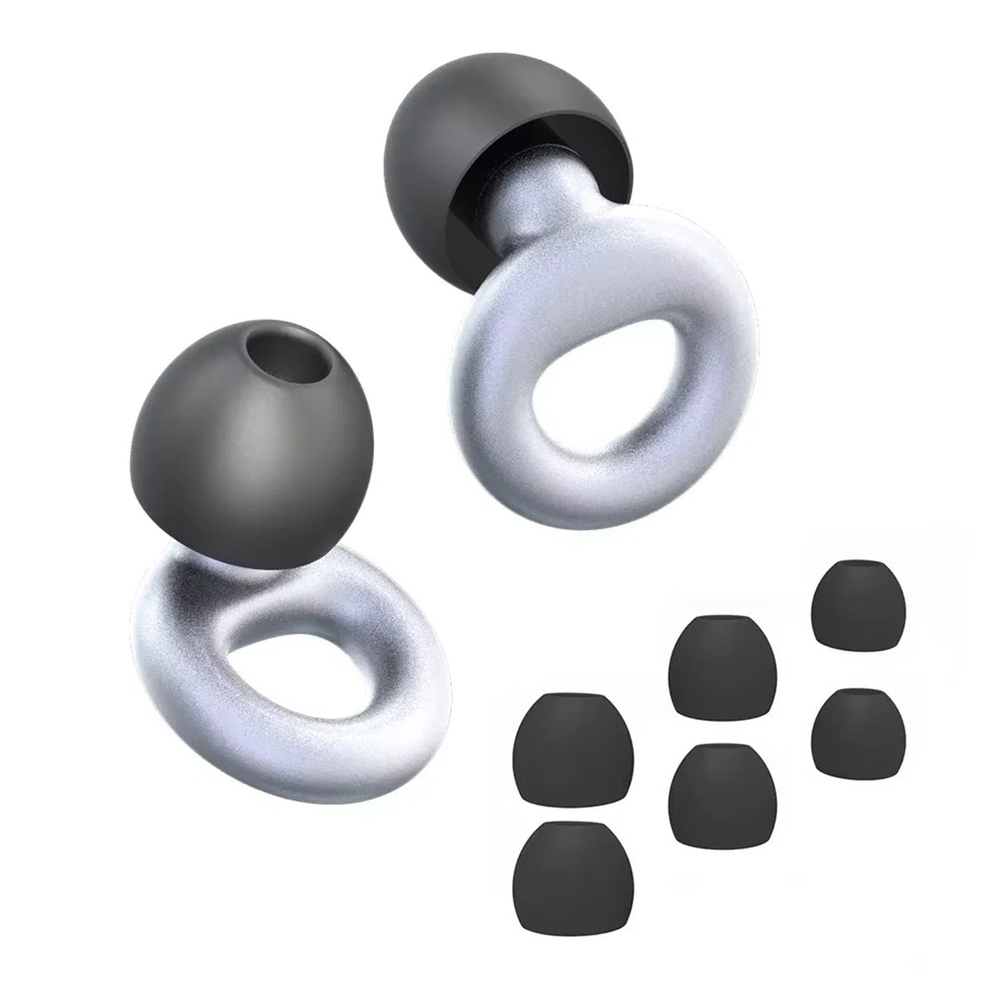 Bouchons d'oreilles haute qualité à réduction de bruit - Taille adaptable et Confort optimal